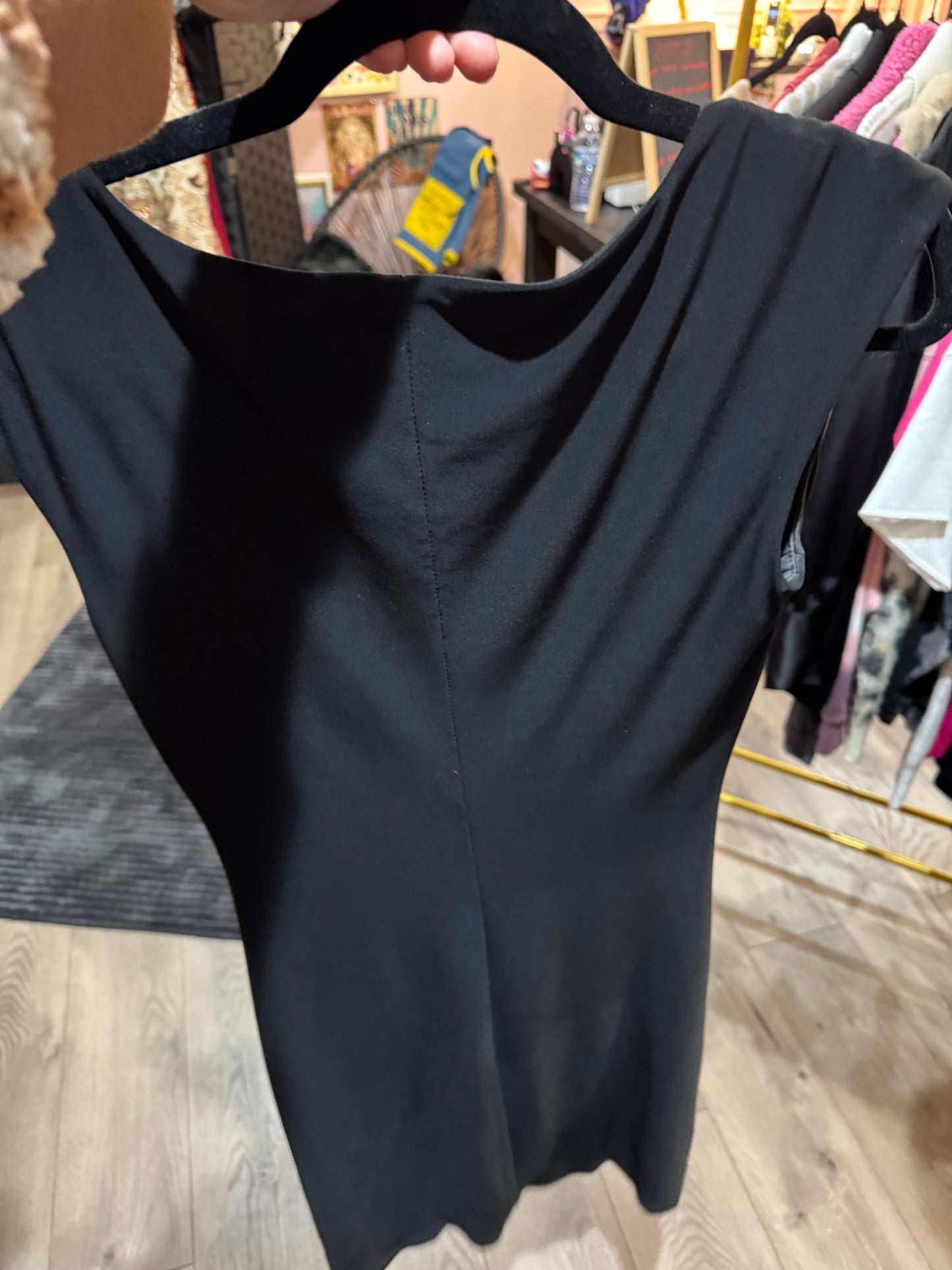 LAUREN by Ralph Lauren Black Sleeveless Dress