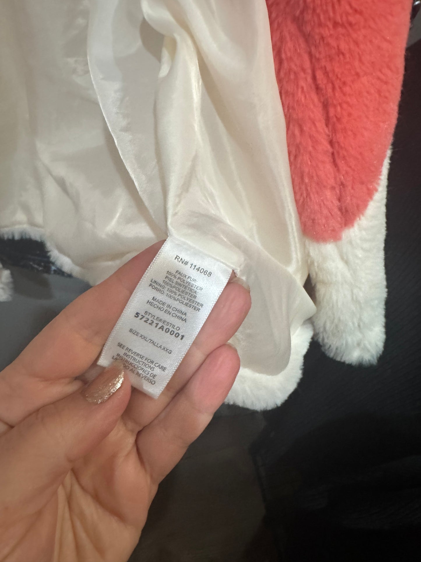 Faux Fur Jacket - 3 bold colors