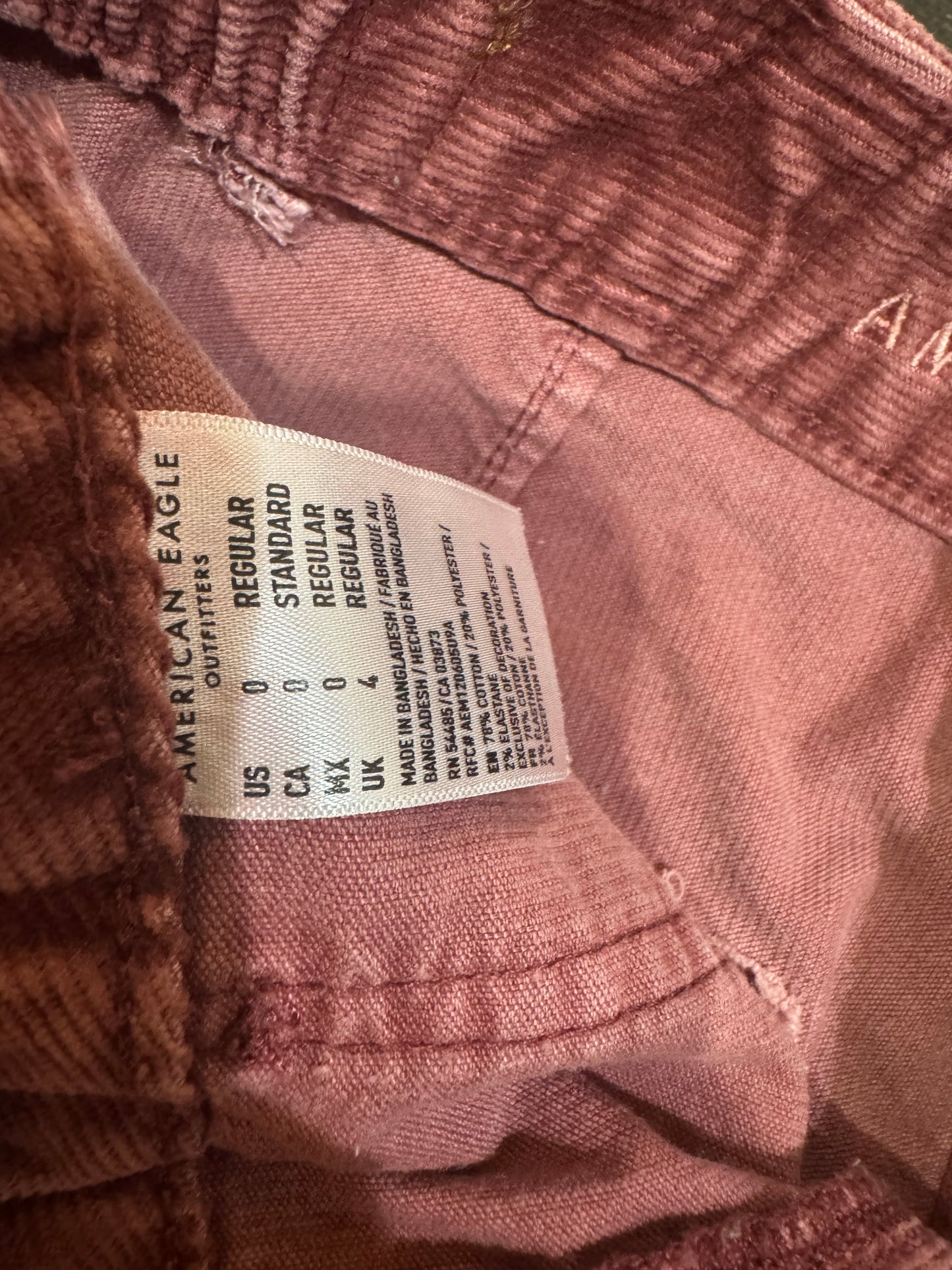 American Eagle Brand Skirt - Cord Style - Size 0