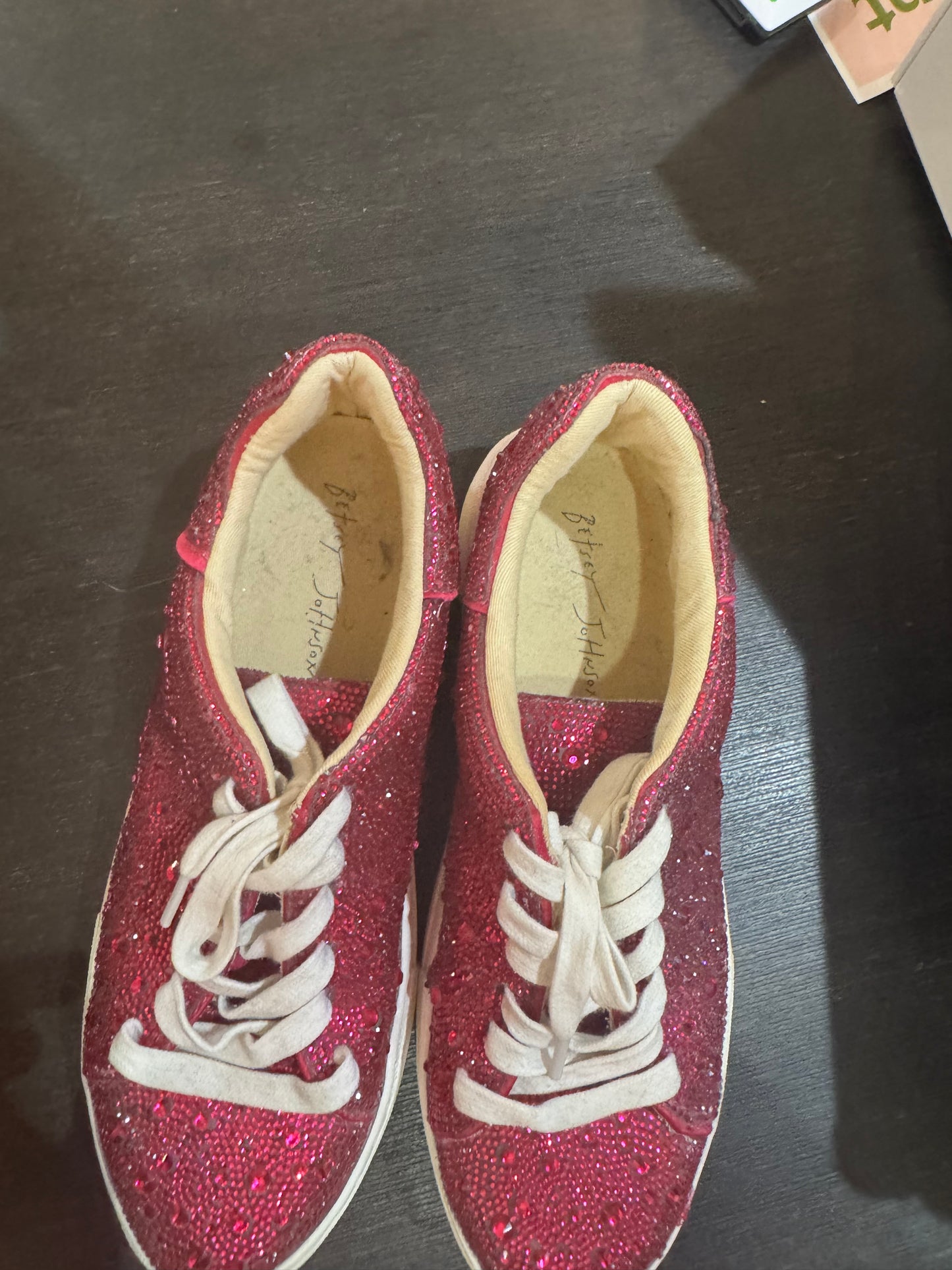 Pink Sparkle Shoe - Betsy Johnson - Size 6.5M