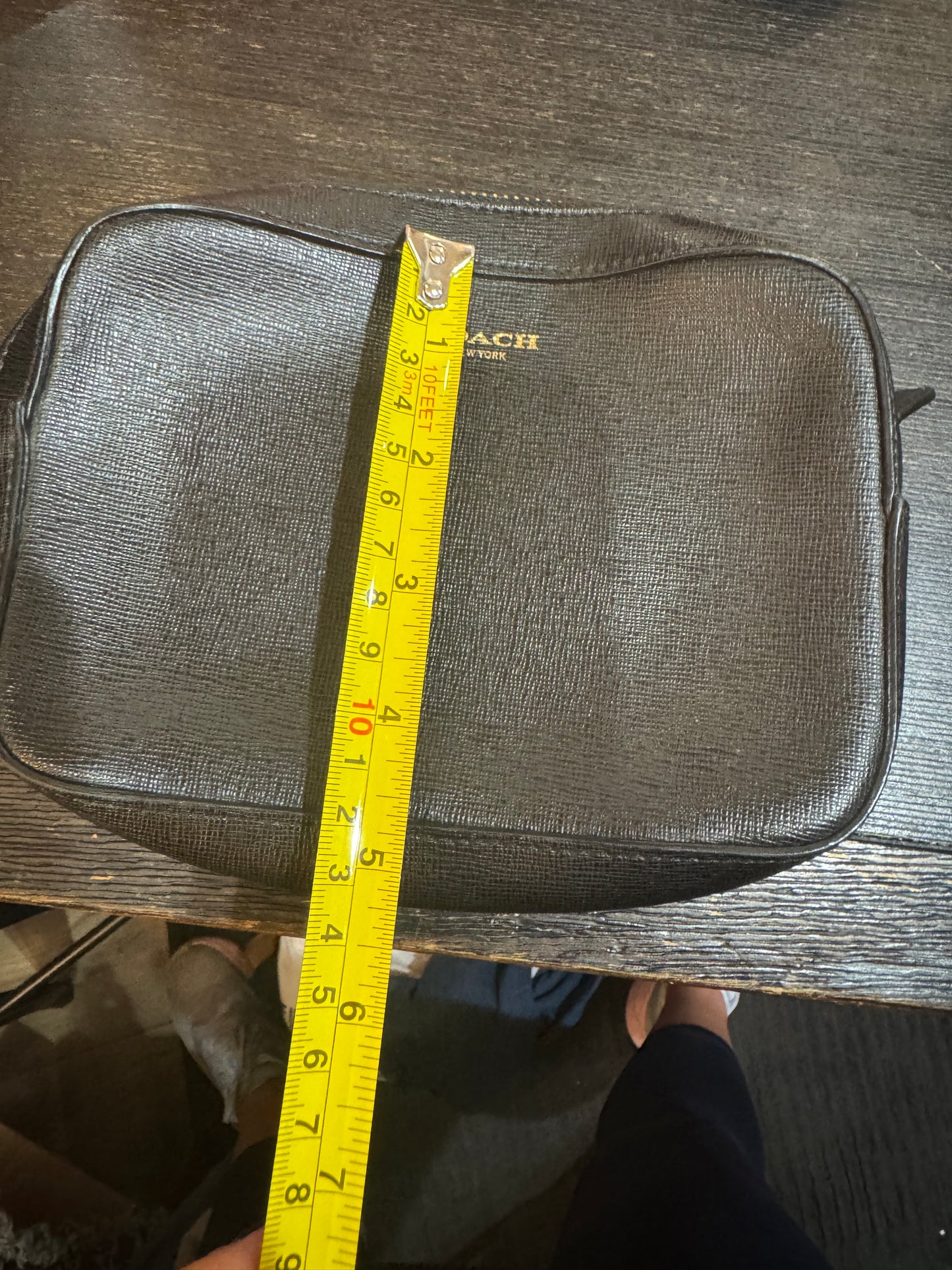 COACH Black Wristlet (wallet) Carrying