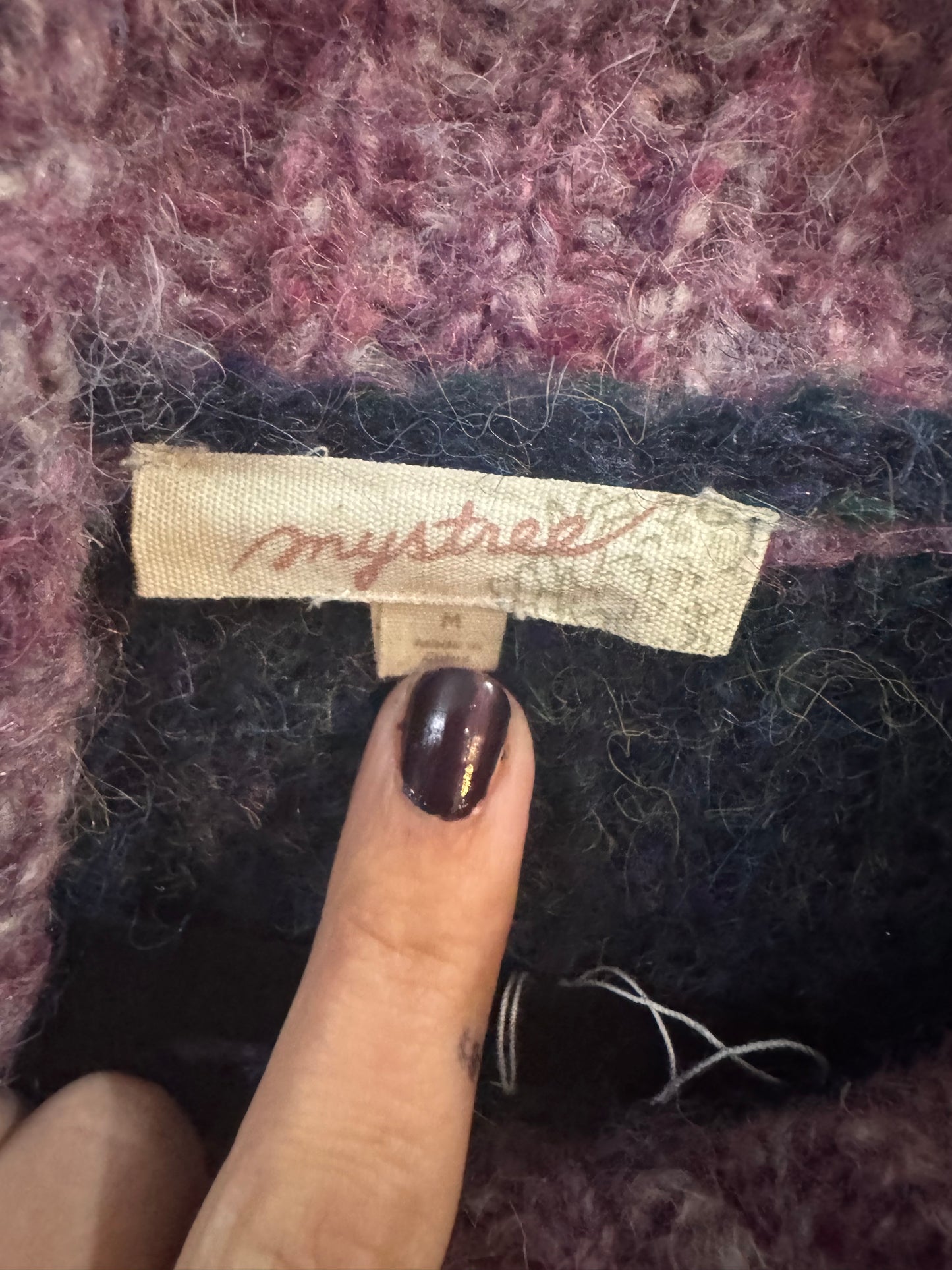 Mystree Turtleneck Sweater - Size Medium