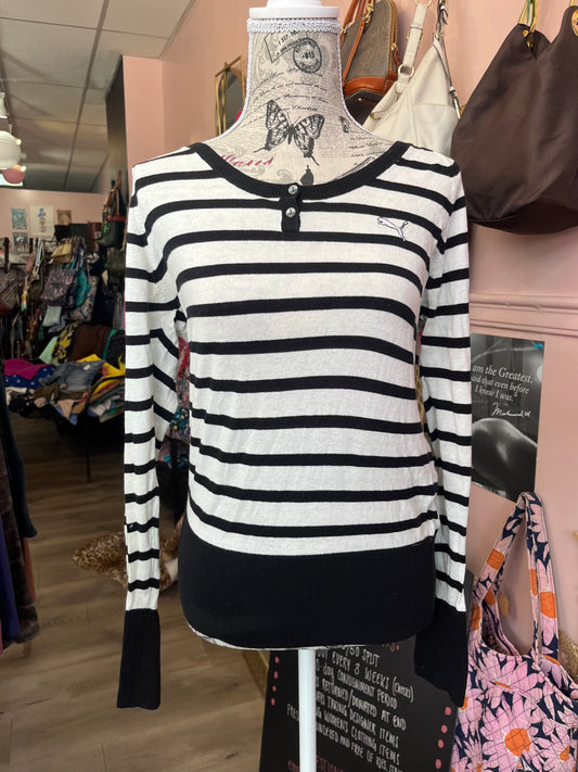PUMA Long Sleeve Top - Vintage - Size Small