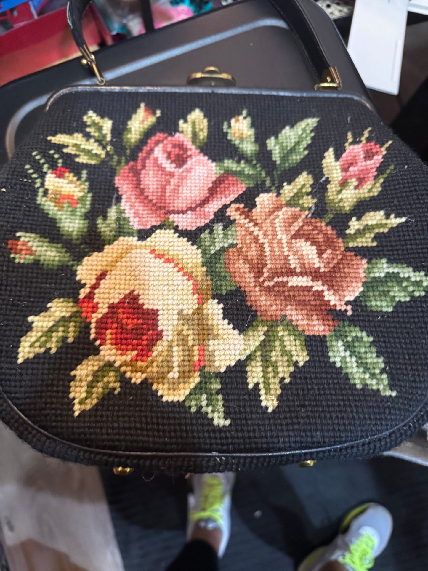 Vintage Tapestry Handbag