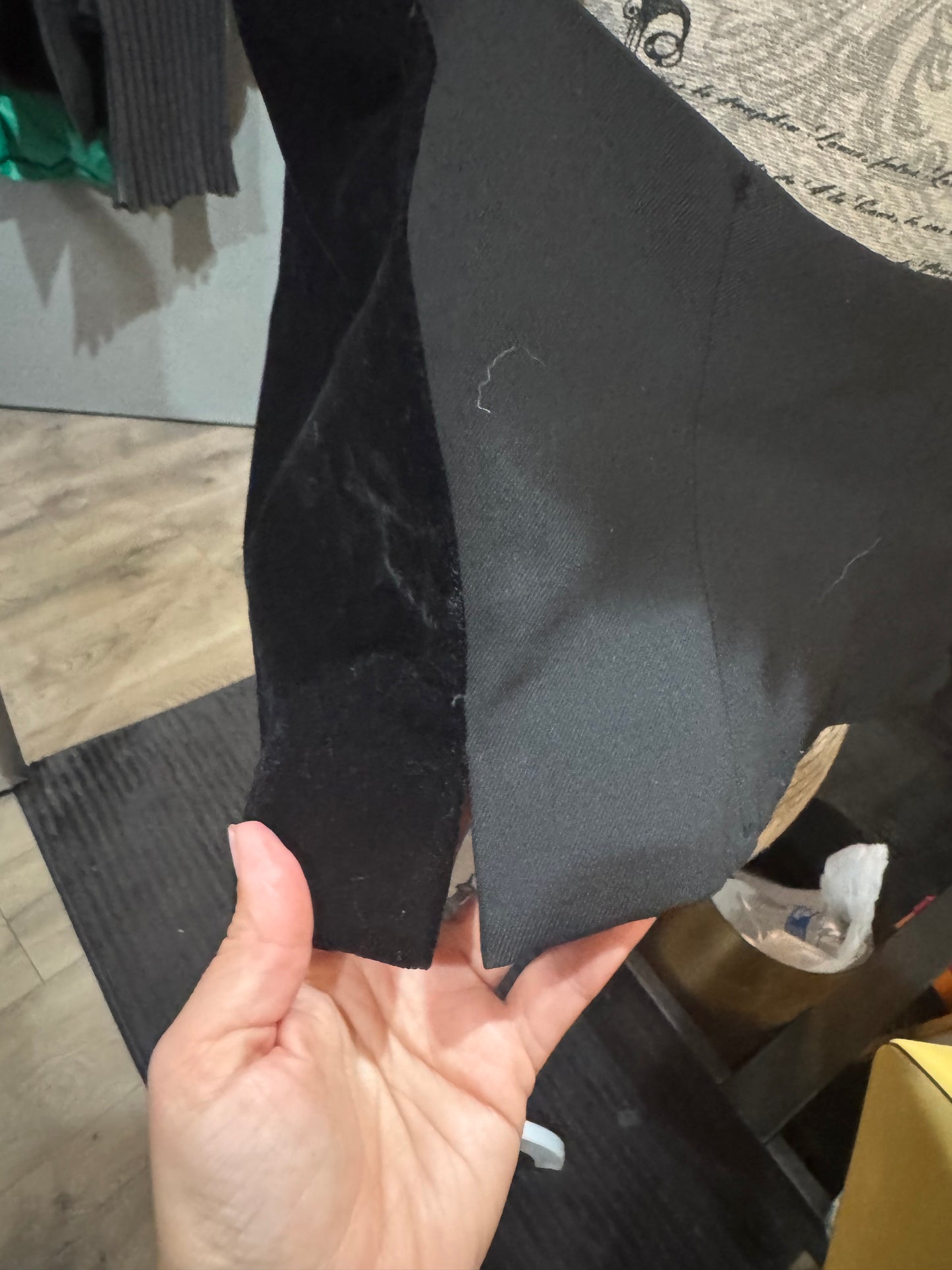 Zara Brand Black Vest - Size XS