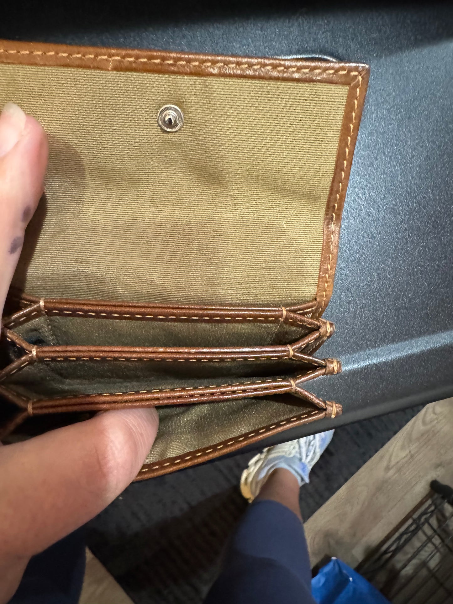 Coach card holder wallet