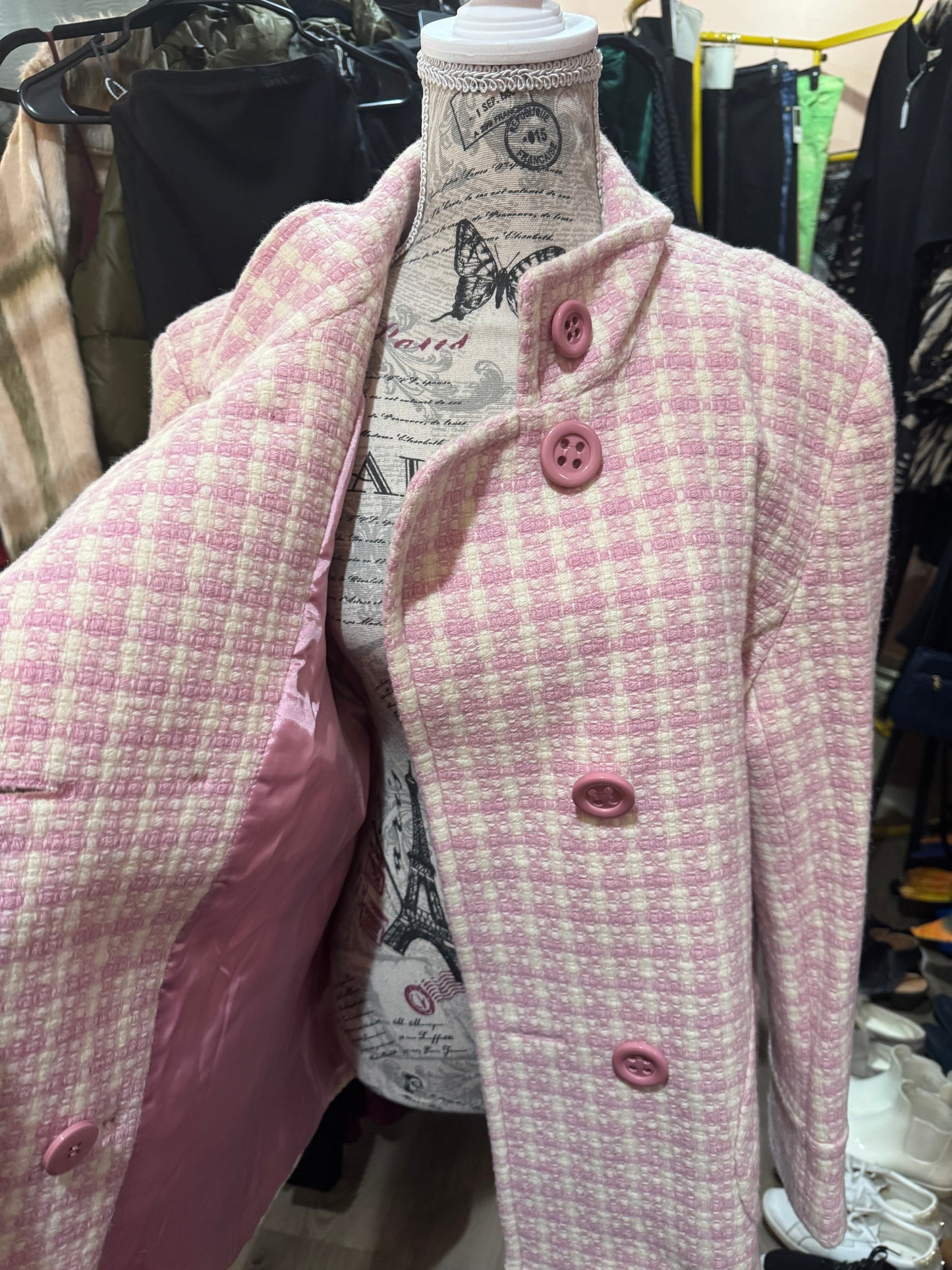 Tweed Coat - Size 2XL - Very Good Condition