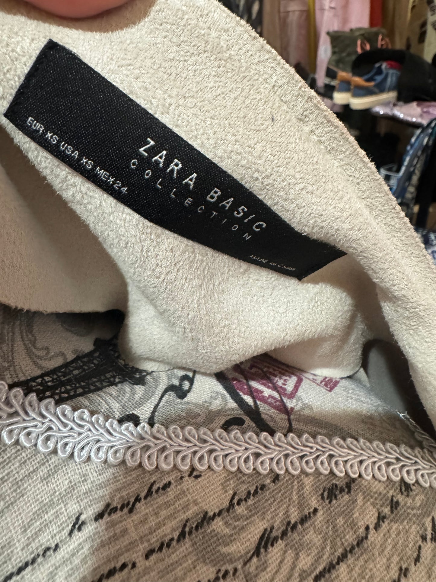 Zara Basic Collection Jacket (open front) Size XS