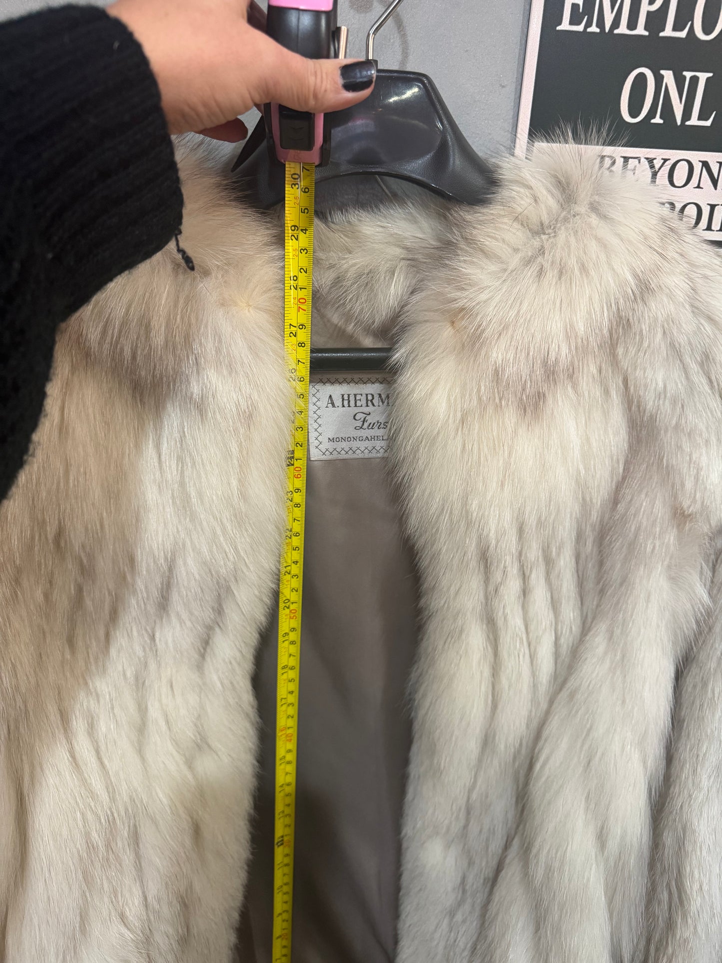 Mink Fur Coat - see measurements