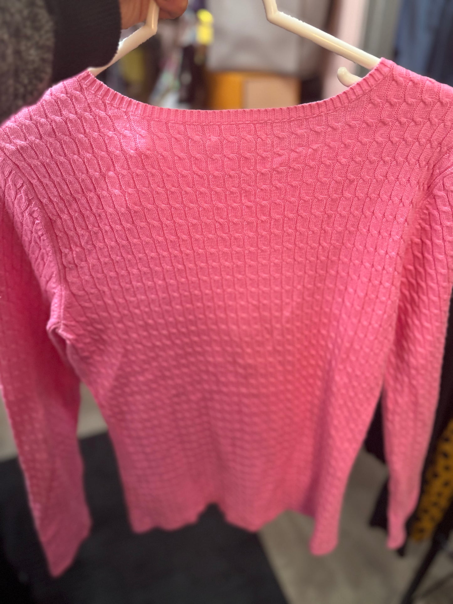 Lily Pulitzer. Size medium. Pink sweater