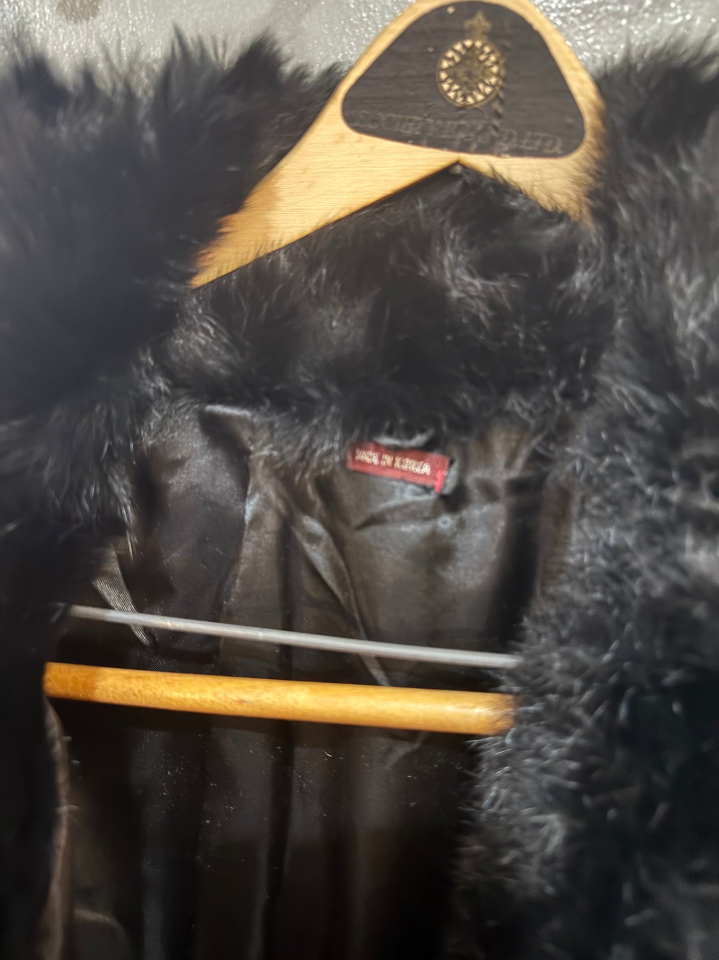 Vintage Authentic Rabbit Fur Jacket