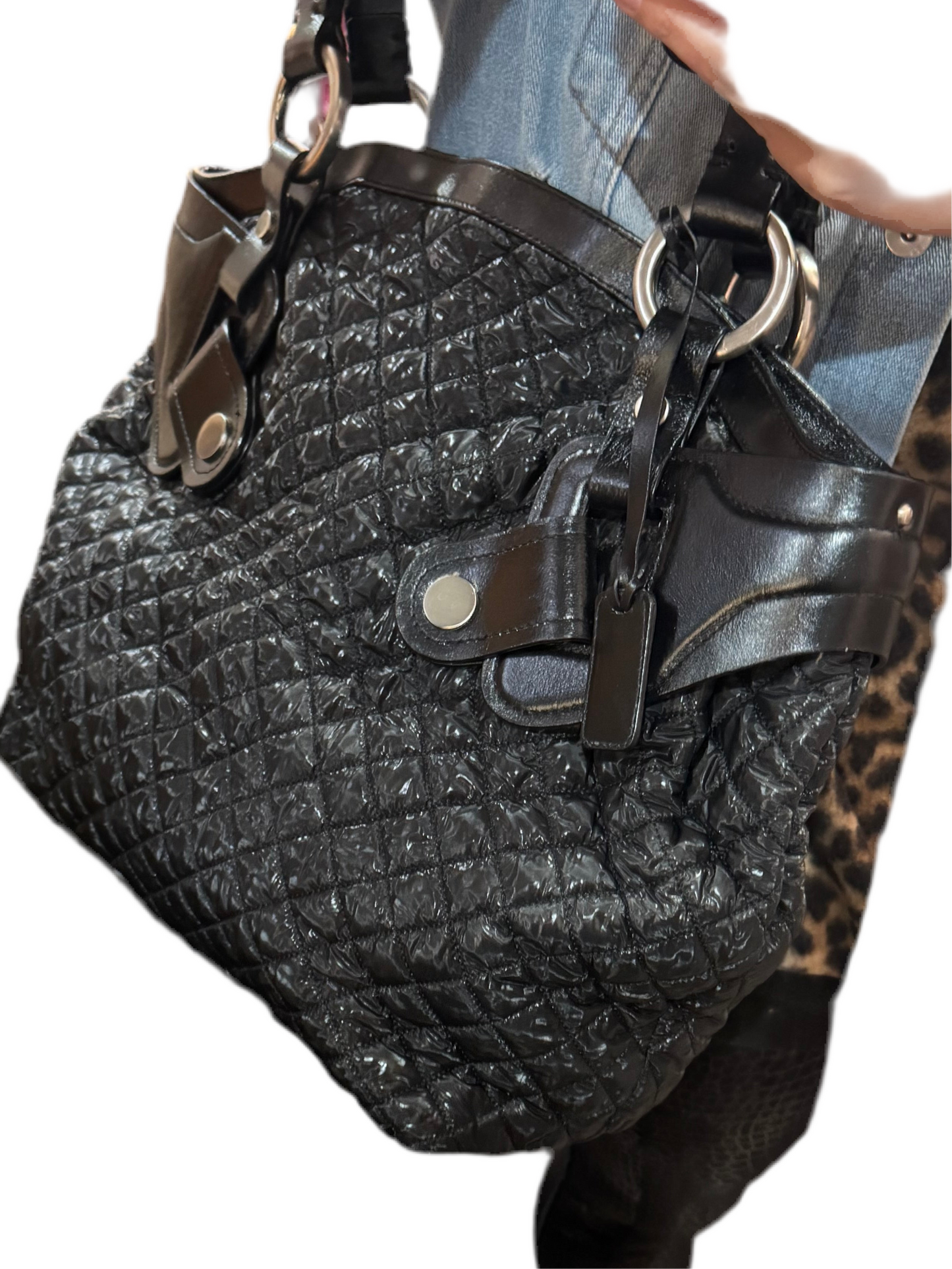 Lloyd black shoulder bag