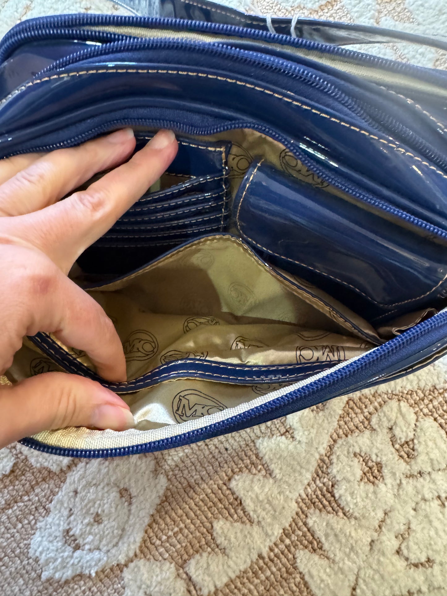 Blue Handbag - Get Organized