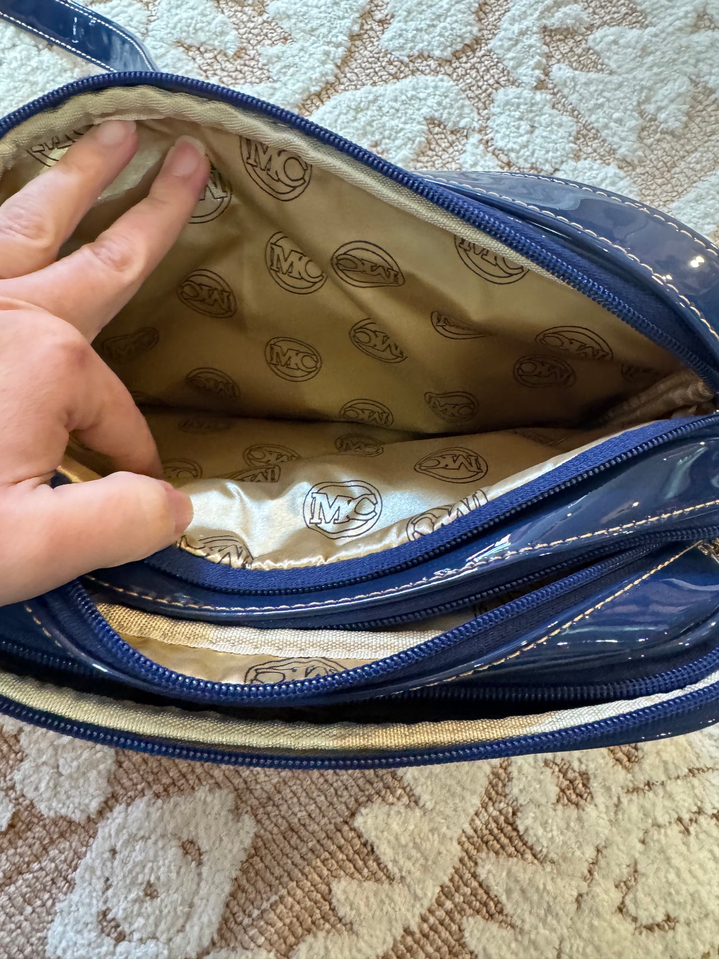 Blue Handbag - Get Organized